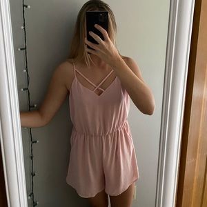 Light blush romper